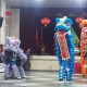 通惠总局醒狮团举办点睛仪式